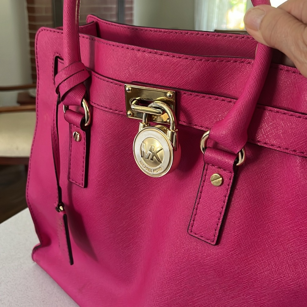 Authentic MK Bright Pink Purse